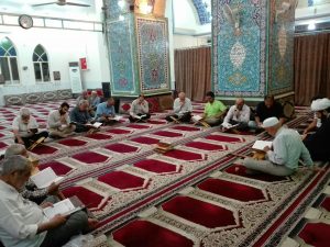 جلسه هفتگی قرآن مسجد حجازی