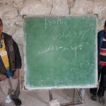 خنده های کودکان شیرین آب به امید گروه جهادی